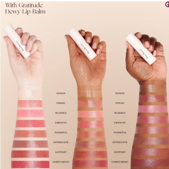 NEW Rare Beauty "Appreciate" With Gratitude Dewy Lip Balm Lipstick - Picture 3 of 7